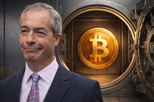 Nigel Farage inwestuje w skarbiec BTC