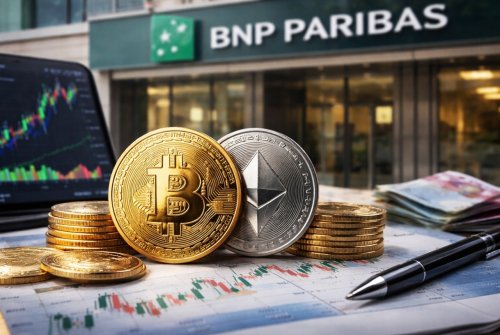 BNP Paribas otwiera się na kryptowaluty
