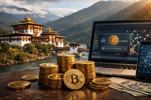 Bhutan sprzedaje BTC