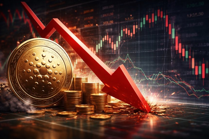 Rekord shortów na token  ADA