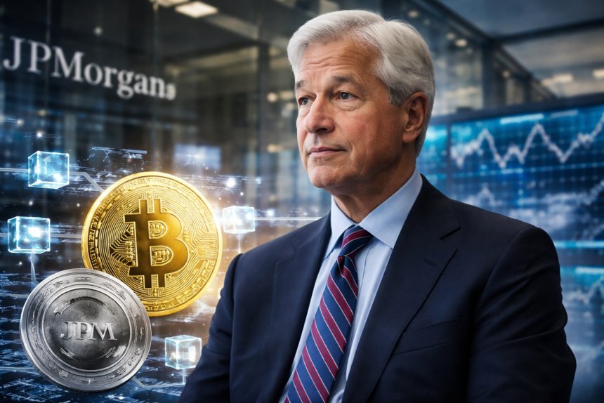 Szef JPMorgan: blockchain tak, kryptowaluty nie