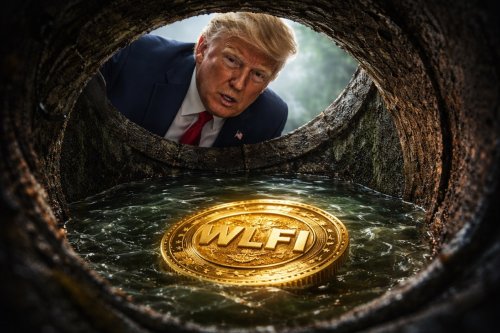 Token Trumpa na historycznym dnie