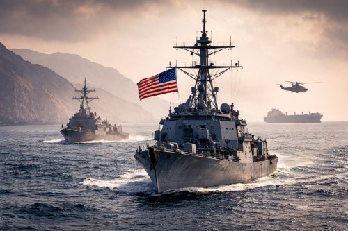 USA blokują Ormuz