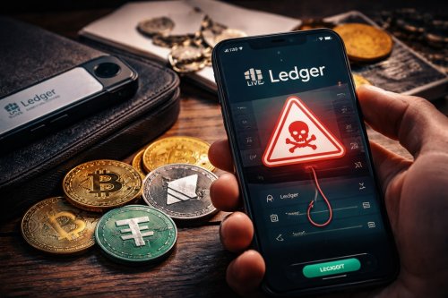 Fałszywa aplikacja Ledger usunięta z App Store