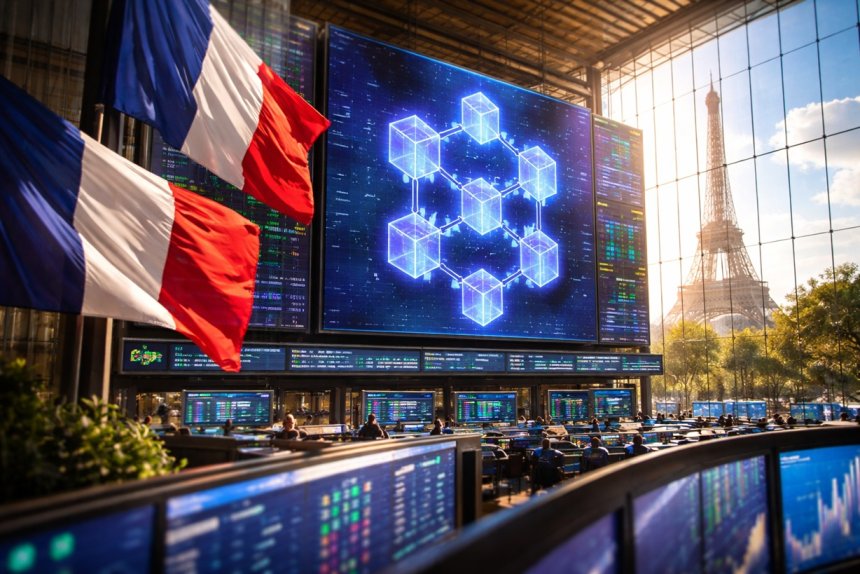 Francja sprawdza giełdę opartą na blockchainie