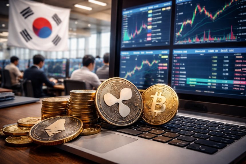 XRP dominuje na rynku w Korei Południowej