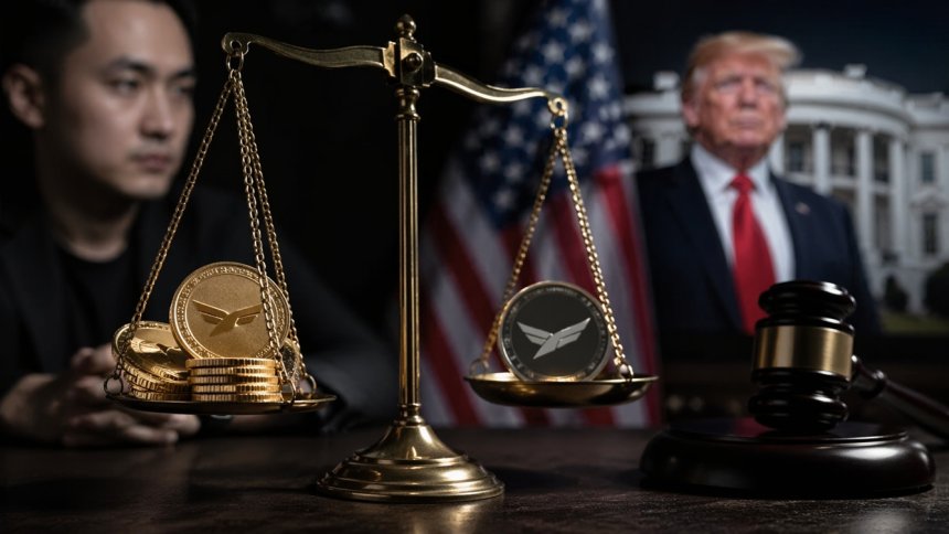 Spór Justina Suna z projektem powiązanym z Trumpem