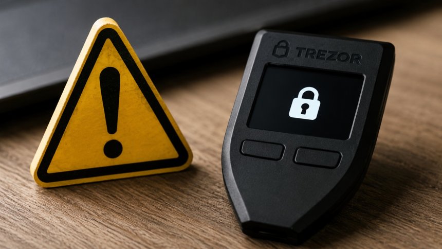 Trezor uspokaja po wykryciu luki