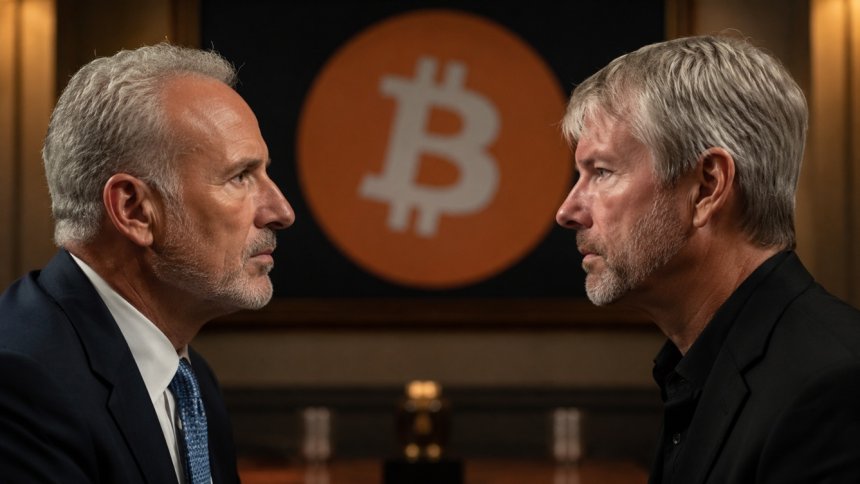 Peter Schiff uderza w Michaela Saylora