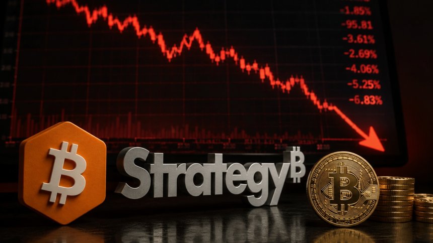 Strategy traci na bitcoinie ponad 13 mld dolarów