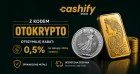 Cashify Gold – 0,5% rabatu na złoto i srebro