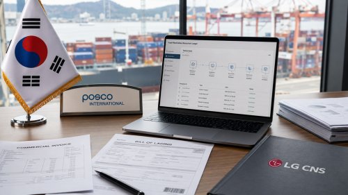 POSCO tokenizuje należności handlowe