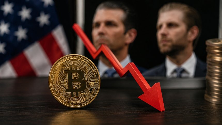 American Bitcoin pod presją