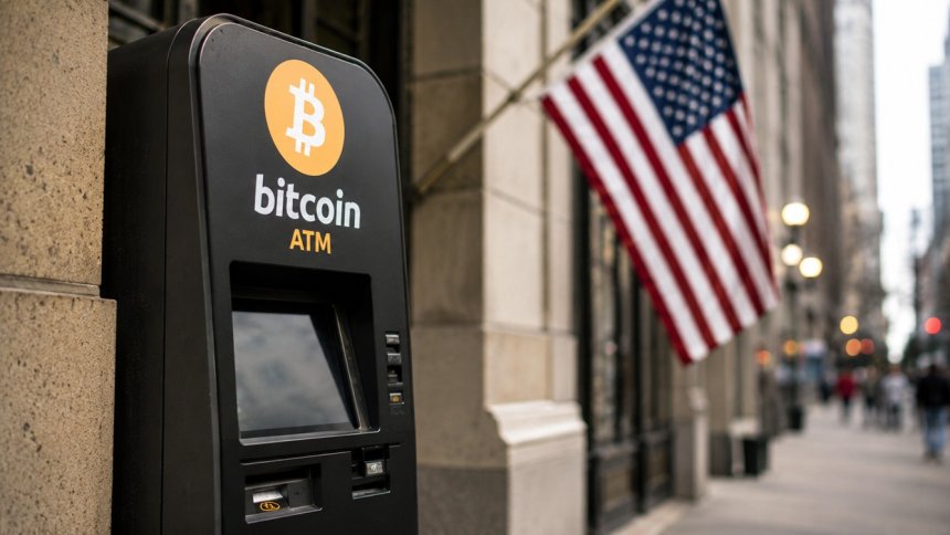 Mniej bankomatów Bitcoina