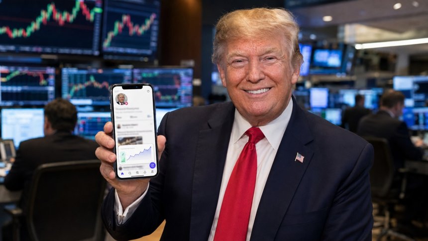Trump będzie sprzedawał „sygnały tradingowe”