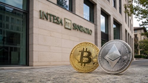 Intesa Sanpaolo ogranicza inwestycję w bitcoina