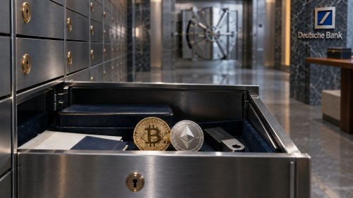 Deutsche Bank zaoferuje przechowywanie kryptowalut
