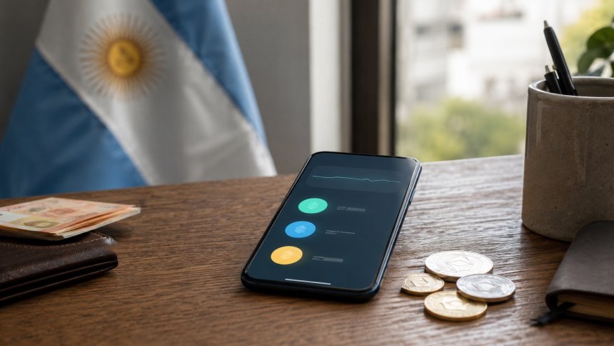 Stablecoiny dominują w Argentynie