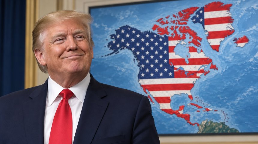 Nowa mapa Trumpa oburzyła Islandię
