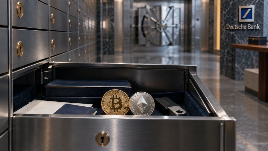 Deutsche Bank zaoferuje przechowywanie kryptowalut